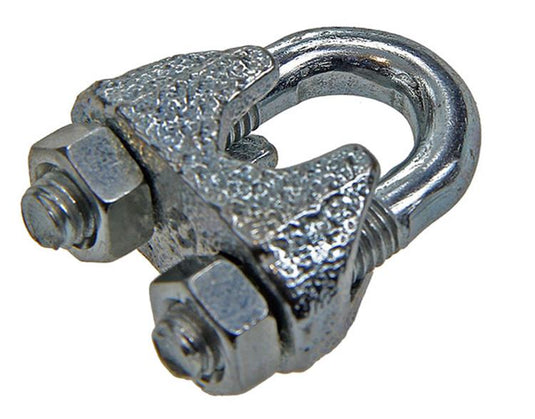 Mack 1006866 - 4 staaldraadklemmen crosby verzinkt 6mm bl | 5 stuks