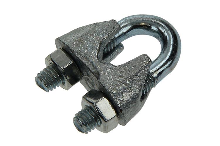 Load image into Gallery viewer, Mack 1006867 - 2 staaldraadklemmen crosby verzinkt 8mm bl | 5 stuks

