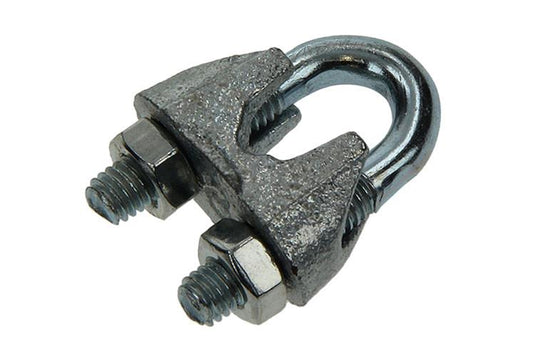 Mack 1006867 - 2 staaldraadklemmen crosby verzinkt 8mm bl | 5 stuks