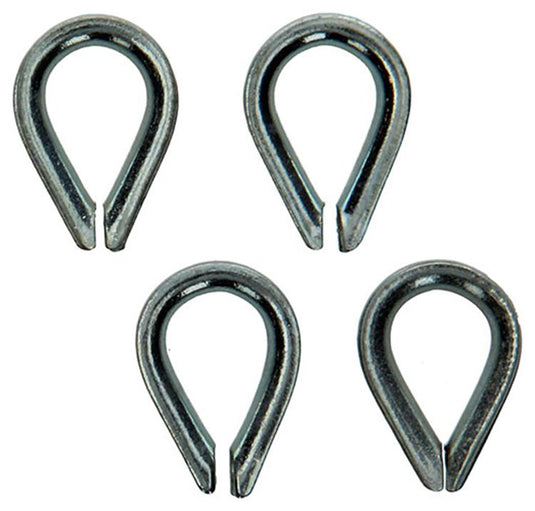 Mack 1006869 - 4 verzinkte kousen bl 4mm | 5 stuks