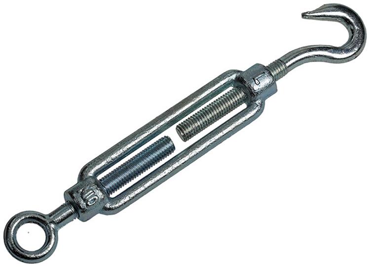 Load image into Gallery viewer, Mack 1006876 - 1 spanner: oog + haak verzinkt m10x120mm bl | 3 stuks

