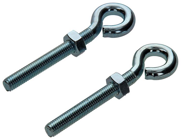 Load image into Gallery viewer, Mack 1006882 - 2 oogbouten verzinkt + moer m10x80 bl | 5 stuks
