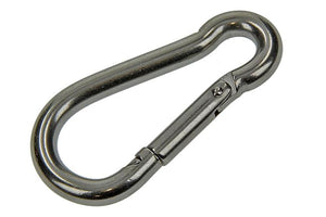 Mack 1006891 - 1 karabijnhaak+veer inox 60x6mm bl | 5 stuks