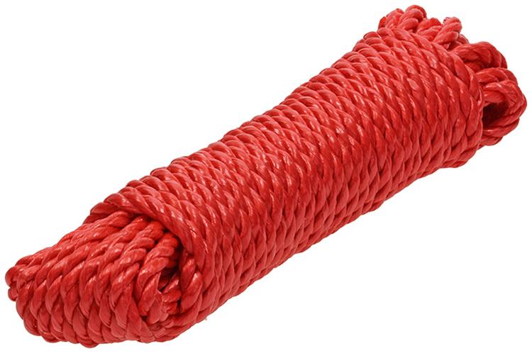 Load image into Gallery viewer, Mack 1006918 - pp gedraaid oranje streng 6mm 10m | 5 stuks
