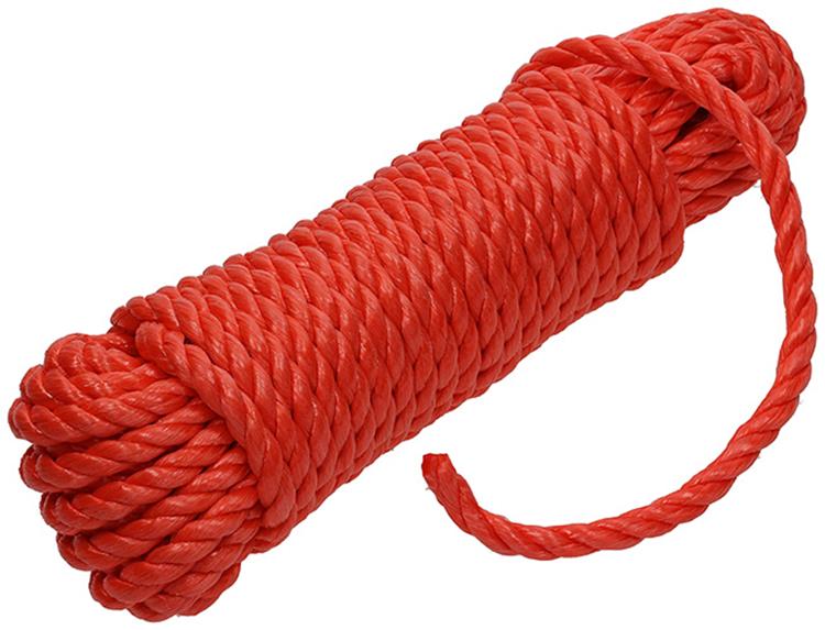 Afbeelding laden in galerijviewer, Mack 1006920 - pp gedraaid oranje streng 10mm 15m | 5 stuks
