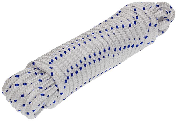 Load image into Gallery viewer, Mack 1006922 - pp gevlochten wit blauw streng8mm 10m | 5 stuks
