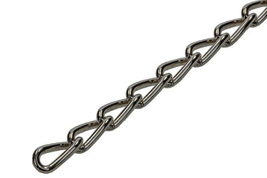 Mack 1006934 - gourmetteketting vernikkeld ø 2mm l 12,4mm 2m | 5 stuks