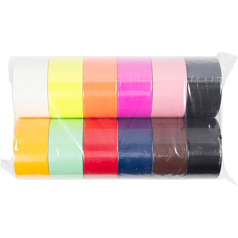 Afbeelding laden in galerijviewer, Https: www.cchobby.nl duct-tape-effen-kleur-b-48-mm-diverse-kleuren-12x5-m-1-doos
