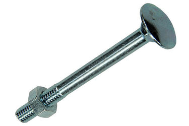 Mack 1007053 - houtbout + moer verzinkt 100 st 6 x 60 mm | 4 stuks
