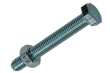 Mack 1007080 - tapbout + moer verzinkt 75 st 8 x 60 mm | 4 stuks