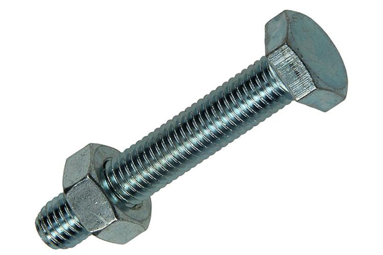 Load image into Gallery viewer, Mack 1007083 - tapbout + moer verzinkt 50 st 10 x 60 mm | 2 stuks
