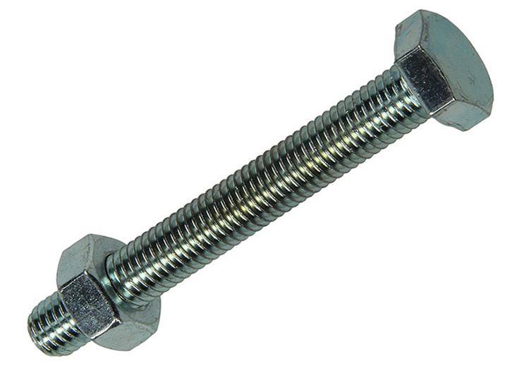 Load image into Gallery viewer, Mack 1007084 - tapbout + moer verzinkt 50 st 10 x 80 mm | 2 stuks

