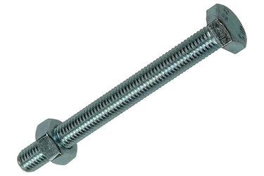 Mack 1007085 - tapbout + moer verzinkt 25 st 10 x 100 mm | 2 stuks