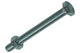 Mack 1007085 - tapbout + moer verzinkt 25 st 10 x 100 mm | 1 stuks