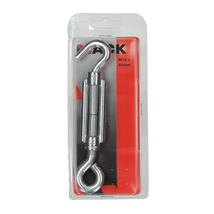 Load image into Gallery viewer, Mack 1006875 - 1 spanner: oog + haak verzinkt m10x80mm bl | 5 stuks
