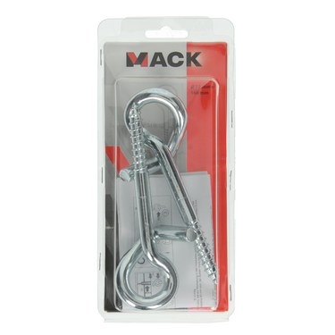 Mack 1006903 - 2 veiligh. schommelhaken 12 x 160mm verzinkt | 5 stuks