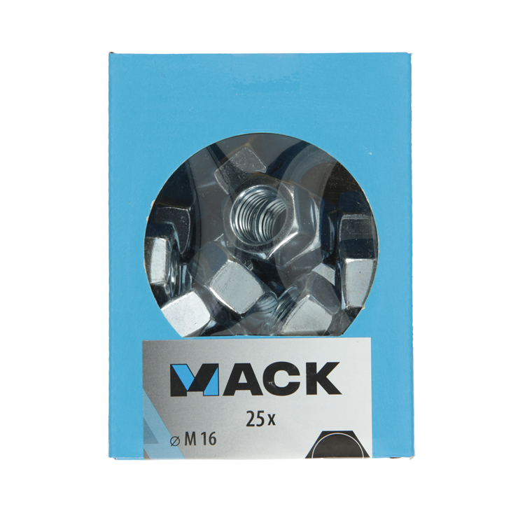 Load image into Gallery viewer, Mack 1007101 - zeskantmoeren 25 st m16 | 5 stuks
