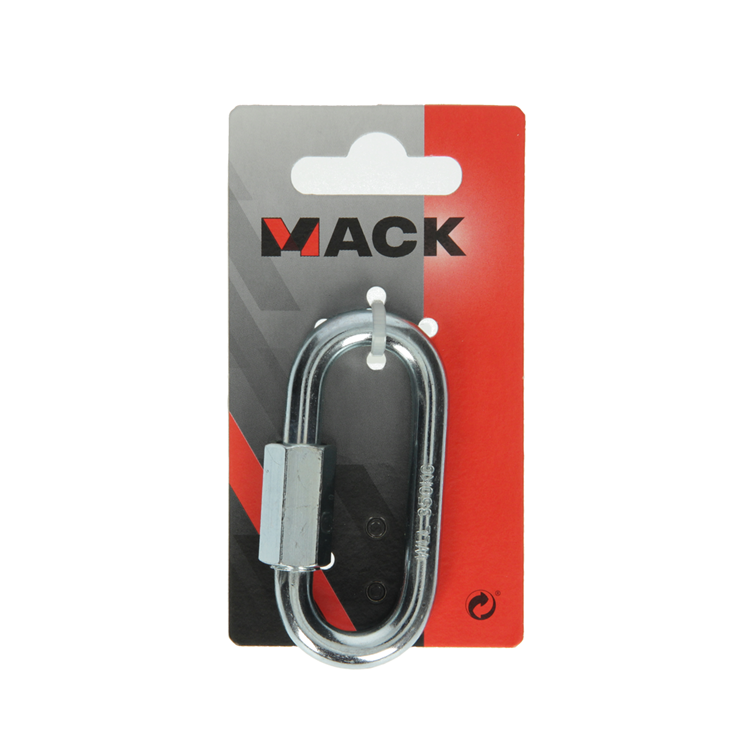 Load image into Gallery viewer, Mack 1008464 - 1 loze schakel + moer 8mm verzinkt | 10 stuks
