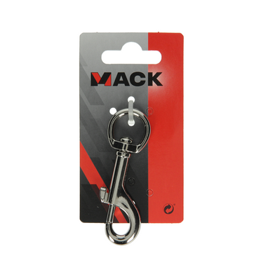 Mack 1008479 - 1 musketonhaak 20 x 80mm vernikkeld | 10 stuks