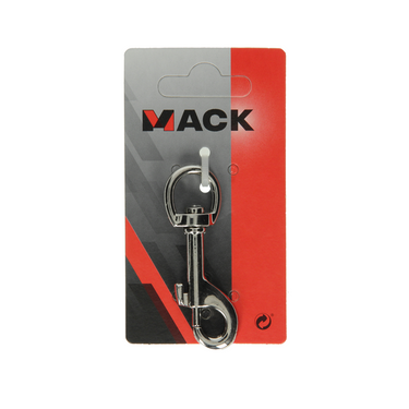 Mack 1008487 - 1 musketonhaak 13 x 68mm vernikkeld | 10 stuks