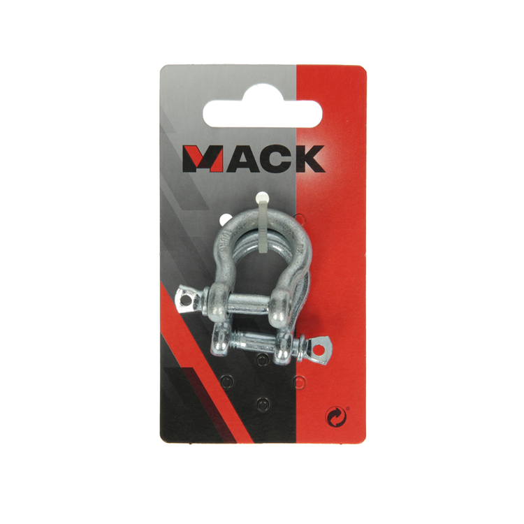 Load image into Gallery viewer, Mack 1008528 - 2 kelven ovaal 6mm verzinkt | 10 stuks
