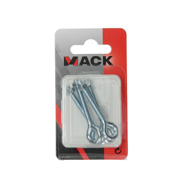 Mack 1008545 - 4 oogbouten + moer m5 x 40mm verzinkt | 10 stuks