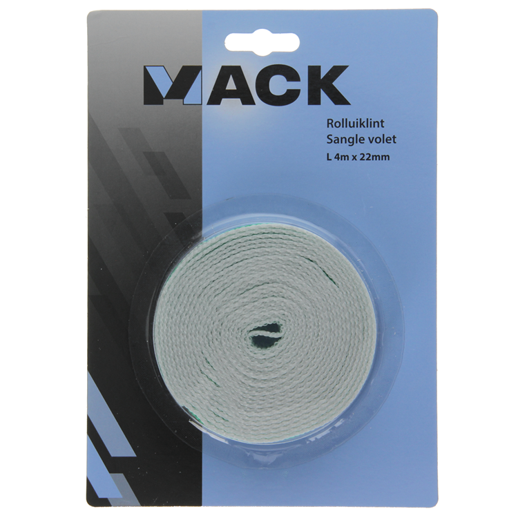 Load image into Gallery viewer, Mack 1010054 - rolluiklint 4mx22mm | 5 stuks
