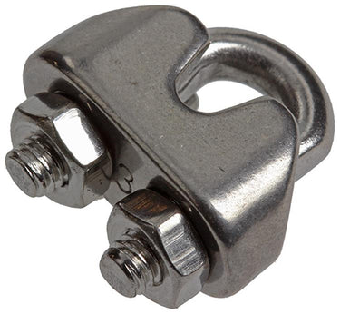 Mack 1008434 - 4 staaldraadklemmen 3mm inox | 10 stuks