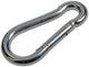 Mack 1008435 - 1 karabijnhaak + veer 10 x 100mm verzinkt | 10 stuks