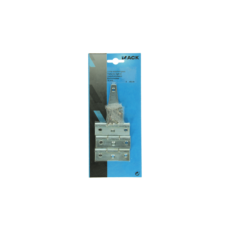 Load image into Gallery viewer, Mack 1013265 - 3 lichte kruishengen verzinkt 75 mm | 2 stuks
