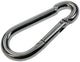 Mack 1008437 - 1 karabijnhaak + veer 8 x 80mm verzinkt | 10 stuks