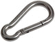 Mack 1008439 - 1 karabijnhaak + veer 6 x 60mm inox | 10 stuks