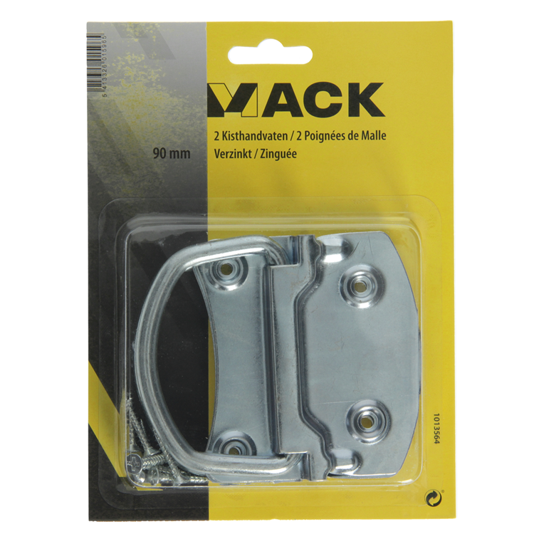 Load image into Gallery viewer, Mack 1013564 - 2 kisthandvaten verzinkt 90mm | 5 stuks
