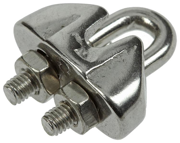 Load image into Gallery viewer, Mack 1008442 - 4 staaldraadklemmen 2mm inox | 10 stuks

