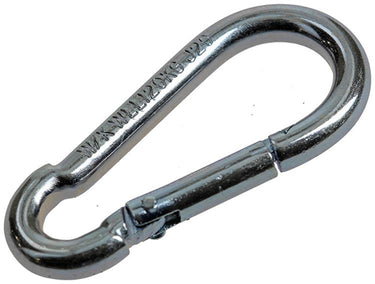 Mack 1008443 - 1 karabijnhaak + veer 5 x 50mm verzinkt | 10 stuks