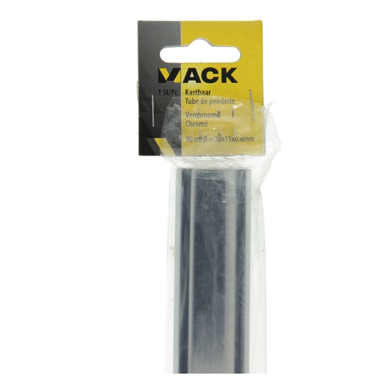 Load image into Gallery viewer, Mack 1014446 - kastbaar verchroomd l 90 cm h 30 x b 15 x 0,8 mm | 5 stuks
