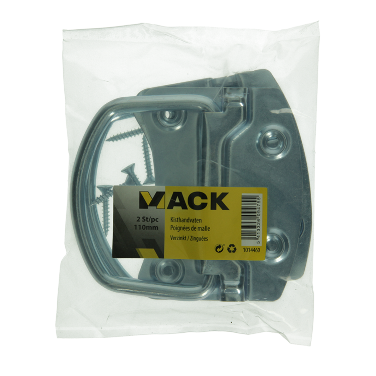 Load image into Gallery viewer, Mack 1014460 - 2 kisthandvaten verzinkt 110 mm | 5 stuks
