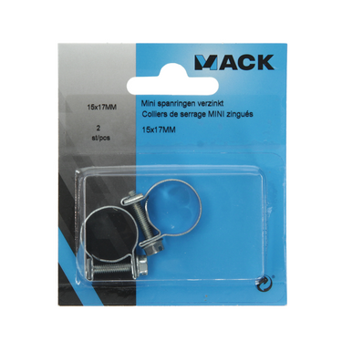Mack 1011686 - slangklem verz 15-17mm 2st | 12 stuks