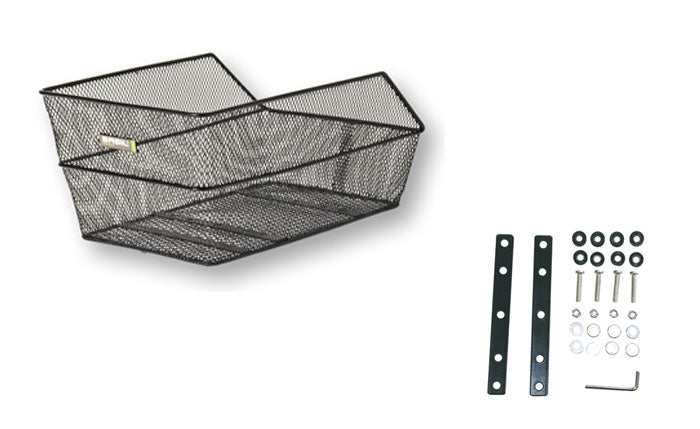 Load image into Gallery viewer, Basil Cento S - fietsmand - achterop - zwart
