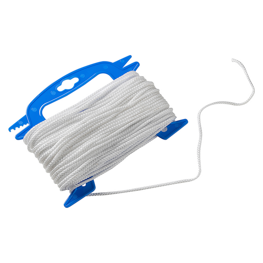 Mack 1013961 - multilon touw wit haspel 3mm 30m | 5 stuks