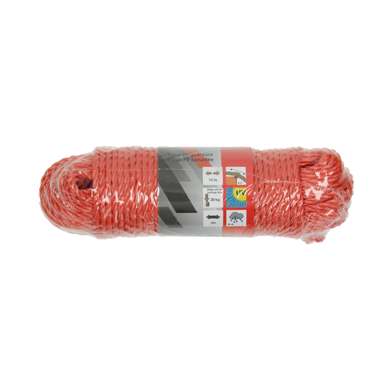 Load image into Gallery viewer, Mack 1013963 - pp gedraaid oranje streng 4mm 30m | 5 stuks
