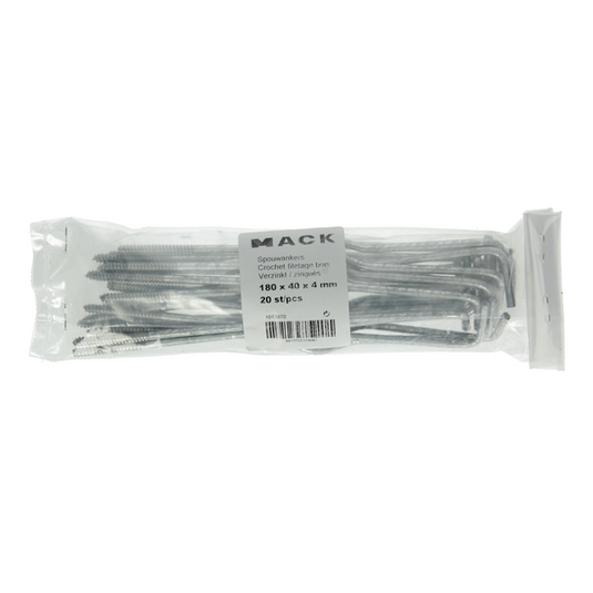 Mack 1013970 - 20 spouwankers verzinkt 180x40x4mm | 5 stuks