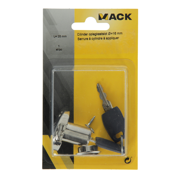 Load image into Gallery viewer, Mack 1014017 - cilinder oplegkastslot ø 16 mm l20 mm | 5 stuks
