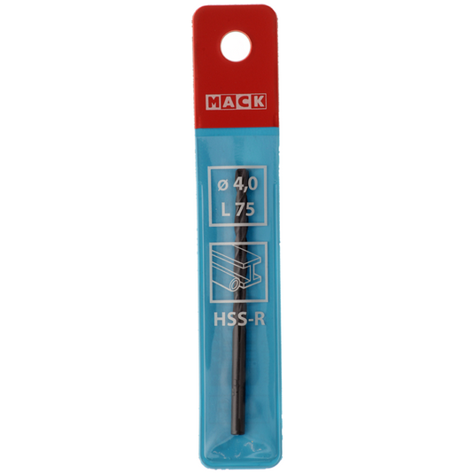 Mack 1018181 - universeelboor hss r ø 4,0 x 75 mm | 5 stuks