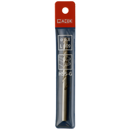Mack 1018192 - metaalboor hss g din 338 ø 6,8 x 109 mm | 5 stuks