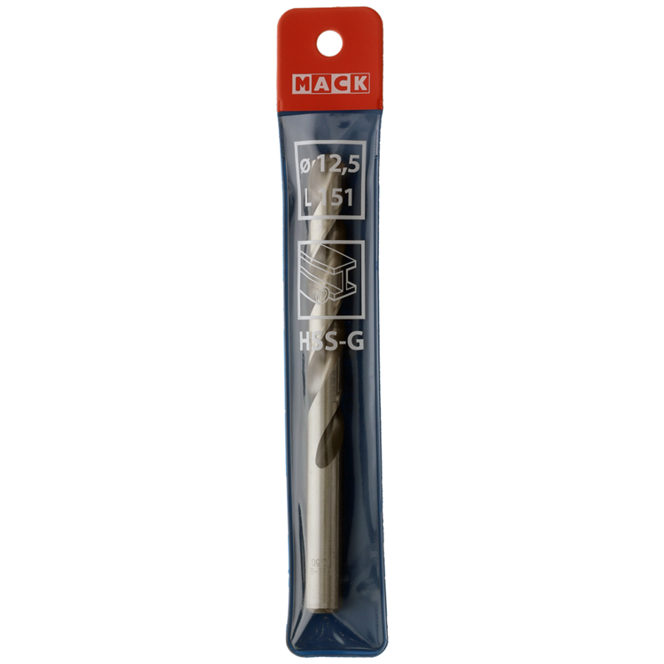 Load image into Gallery viewer, Mack 1018195 - metaalboor hss g din 338 ø 12,5 x 151 mm | 5 stuks
