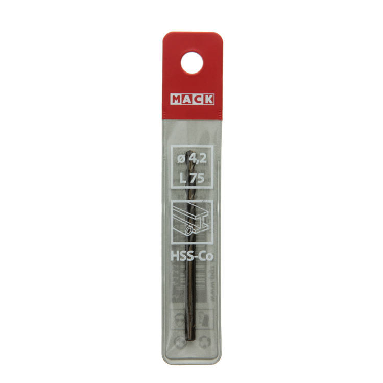 Load image into Gallery viewer, Mack 1018198 - metaalboor hss co5% din 338 ø 4,2 x 75 mm | 5 stuks
