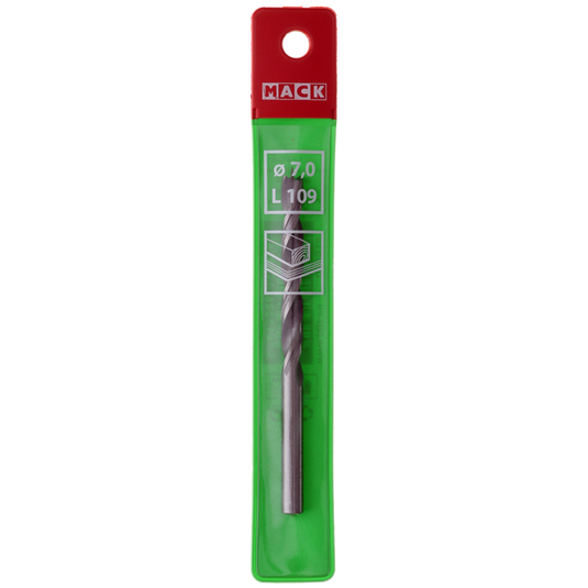 Mack 1018249 - machinehoutboor + centreerpunt ø 7,0 x 109 mm | 5 stuks