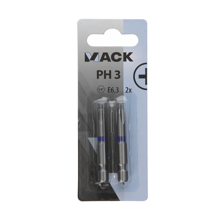 Load image into Gallery viewer, Mack 1018294 - schroefbit ph3 l50mm 2st | 5 stuks
