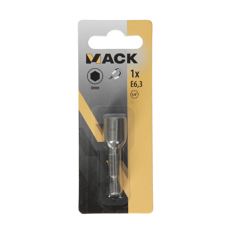 Load image into Gallery viewer, Mack 1018312 - zeskantdop-bit magnet. 6mm | 5 stuks
